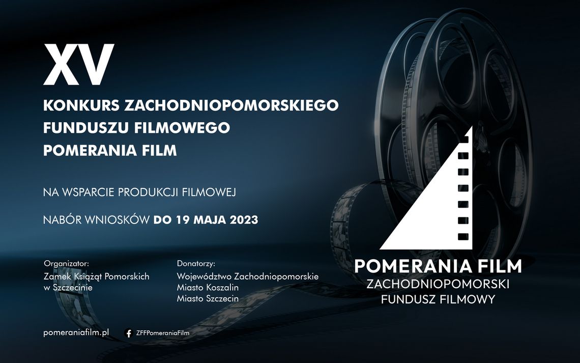 Rozpoczął się XV Konkurs ZFF Pomerania Film na wsparcie produkcji filmowej