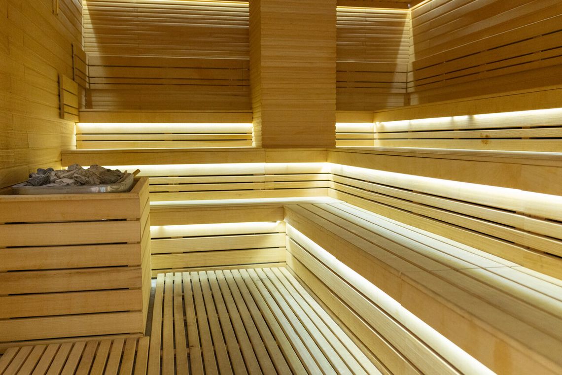 Sauna od środka Sauna od środka