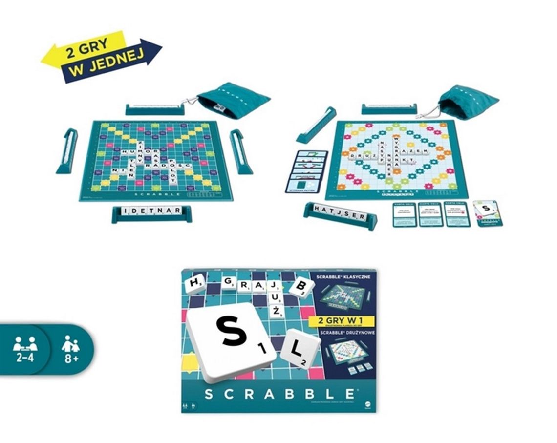 Scrabble drużynowe - nowa gra, która łączy