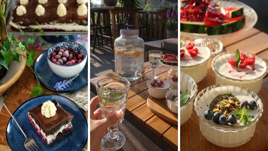 Słodkie weekendy na tarasie – pomysły na letnie desery Słodkie weekendy na tarasie – pomysły na letnie desery