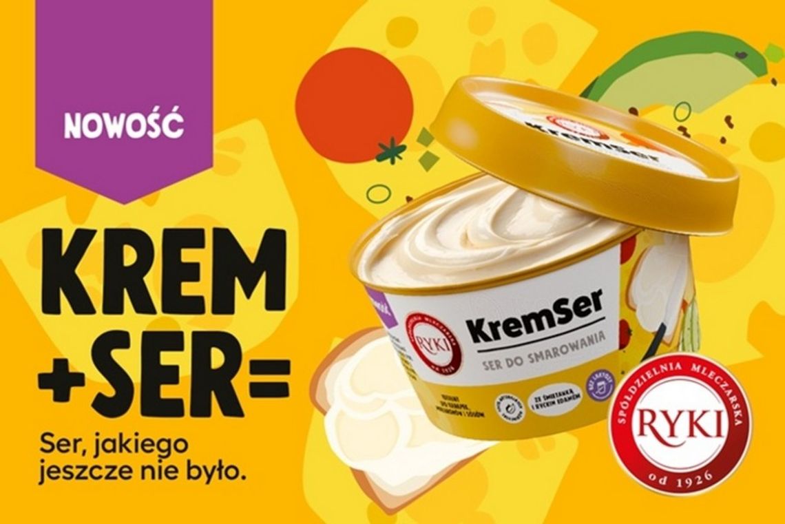 SM Ryki rozwija kategorię naturalnych serów do smarowania - premiera KremSera