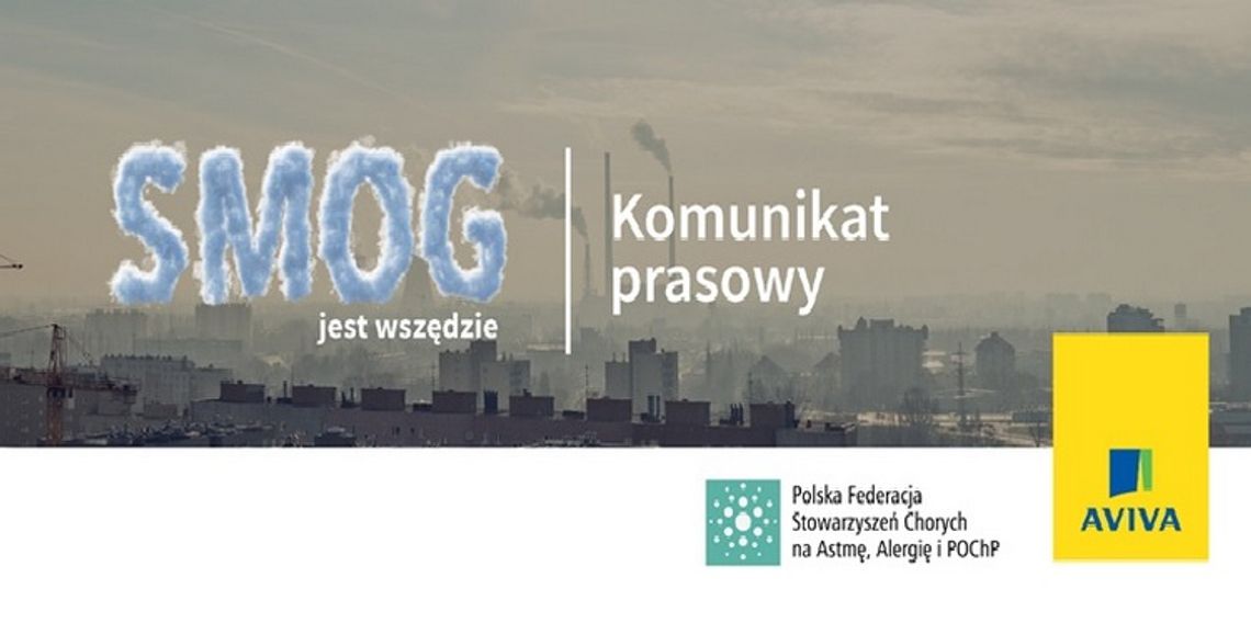 Smog jest wszędzie...     Dni Spirometrii 2018