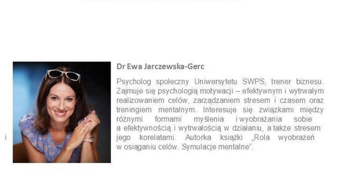 Światowy Dzień Snu 2020 O roli snu w funkcjonowaniu człowieka.   dr Ewa Jarczewska-Gerc, psycholog społeczny z Uniwersytetu SWPS,  ekspert kampanii „Bądź lepszy w łóżku”.