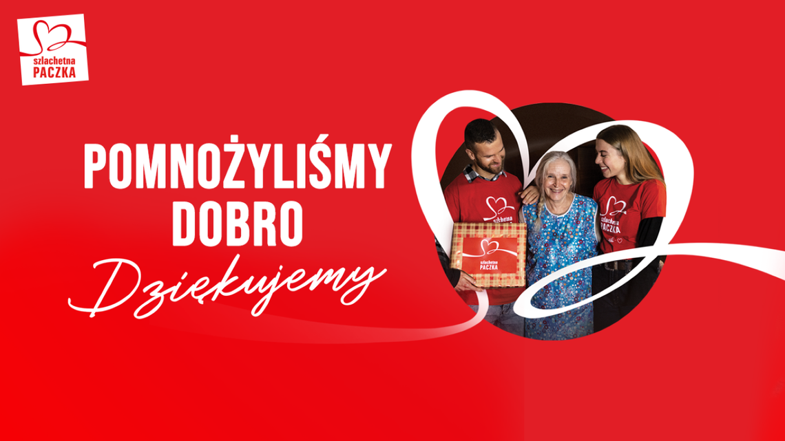 Szlachetna Paczka: Pomnożyliśmy dobro. Dziękujemy. Znamy wyniki 22. edycji