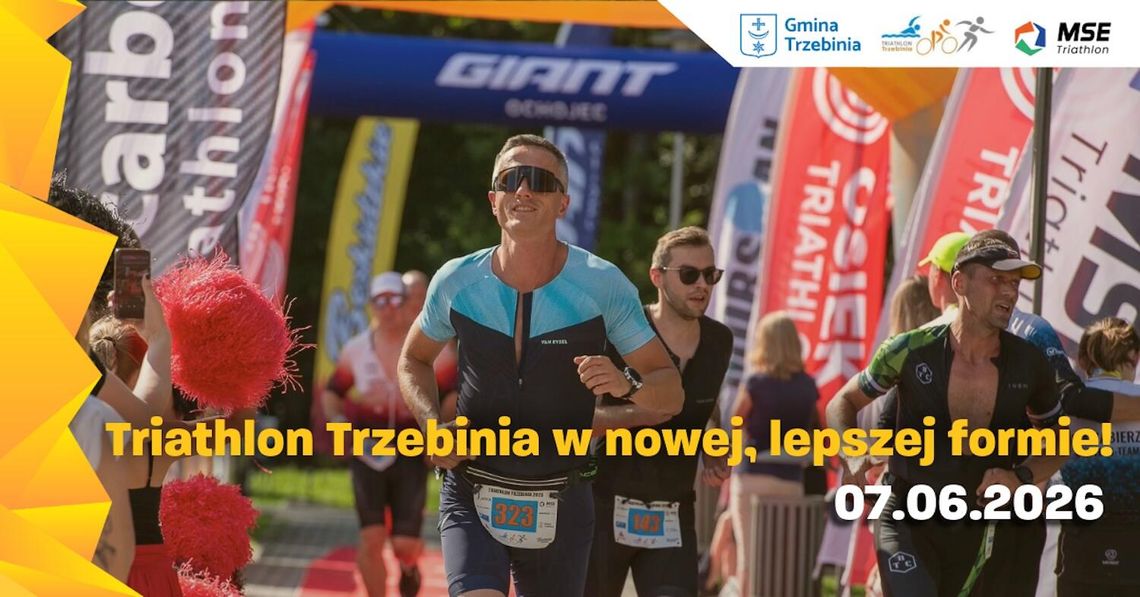 Triathlon Trzebinia 2026 wraca w nowej, jeszcze lepszej formie!