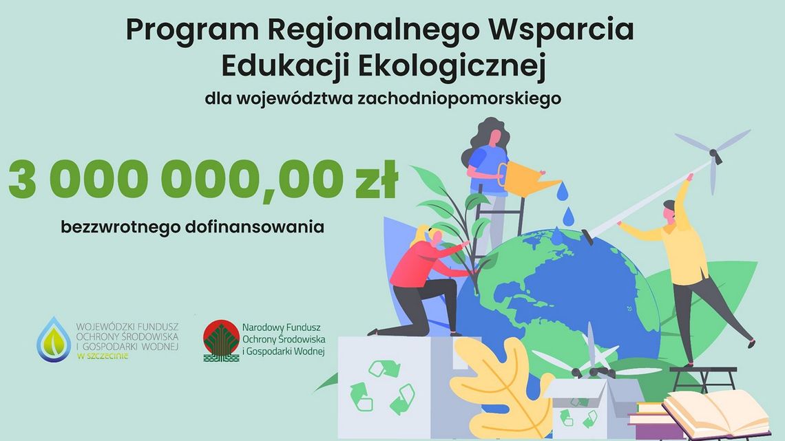 Trzy miliony złotych na eko-edukację – trwa nabór wniosków