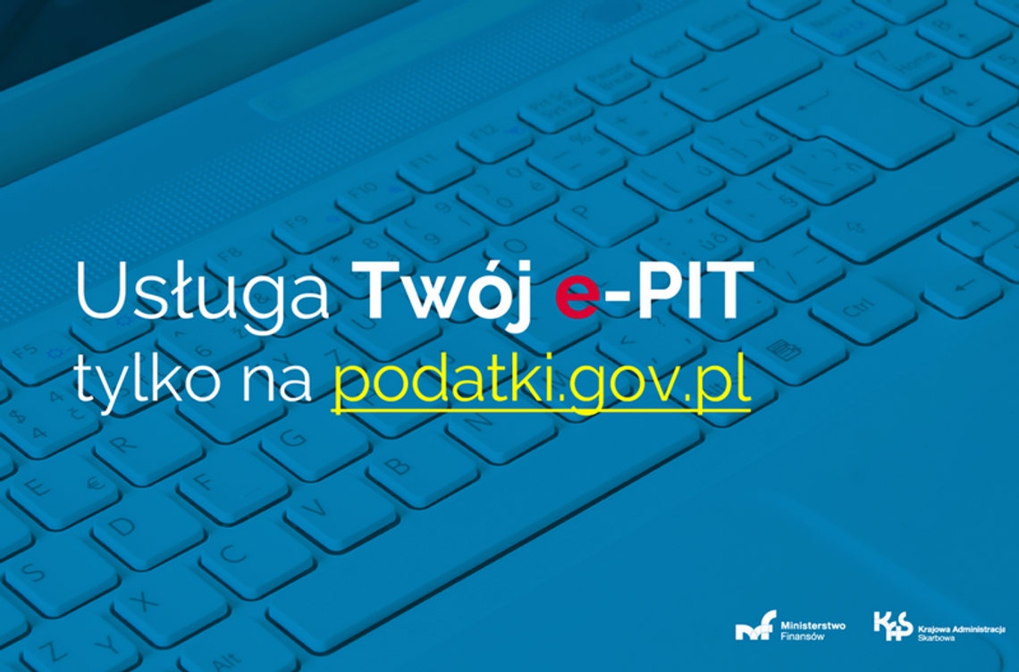 Twój e-PIT za 2018 r. wyłącznie na stronie podatki.gov.pl