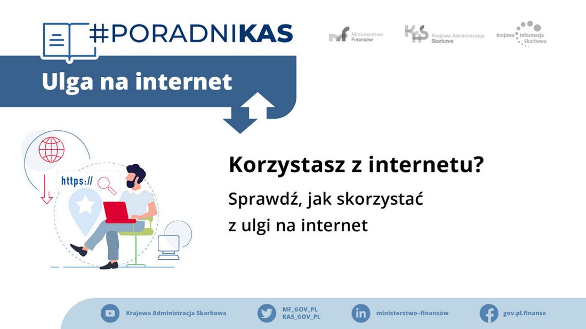 Ulga na Internet  -  dla kogo?   Kto może odliczyć?