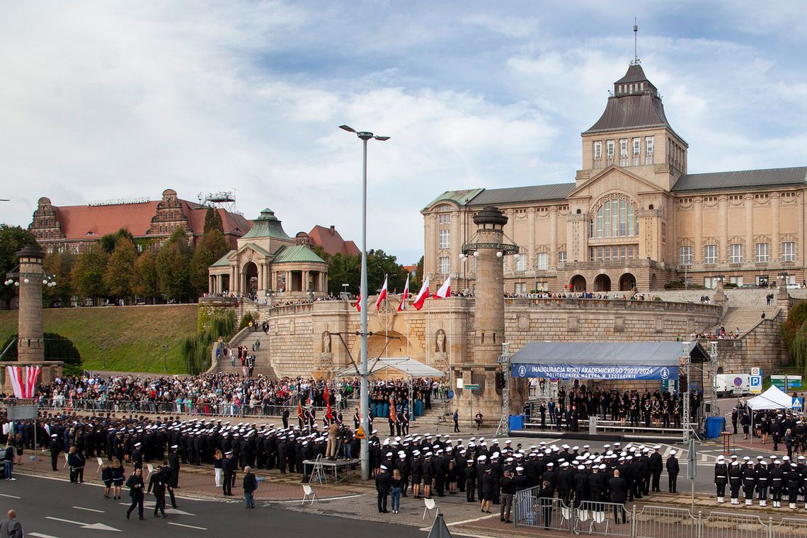 Uroczysta Inauguracja Roku Akademickiego 2023/2024 na Politechnice Morskiej w Szczecinie