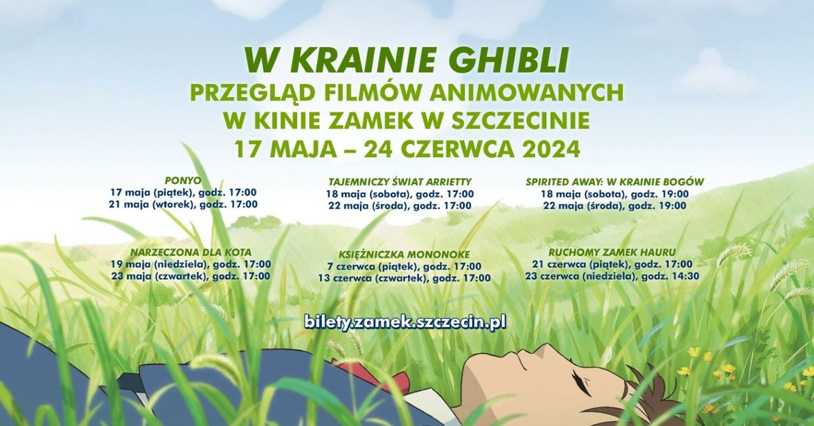 W krainie Ghibli. Przegląd filmów animowanych w Kinie Zamek