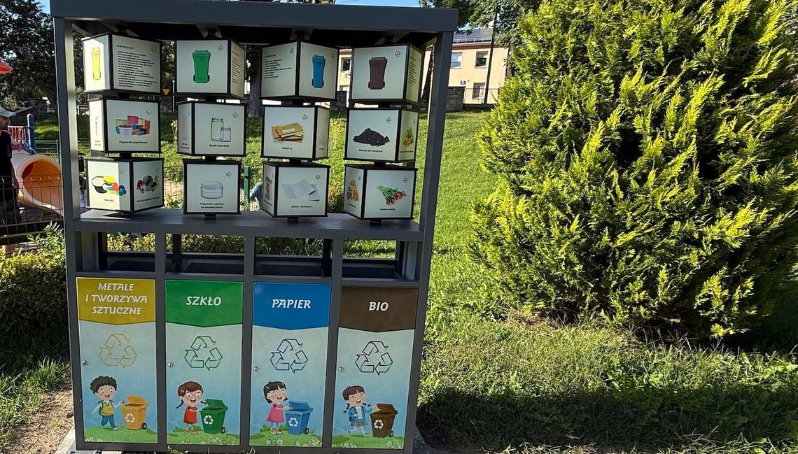 W Parku Japońskim w Gryficach uczą segregacji odpadów przez zabawę W Parku Japońskim w Gryficach uczą segregacji odpadów przez zabawę
