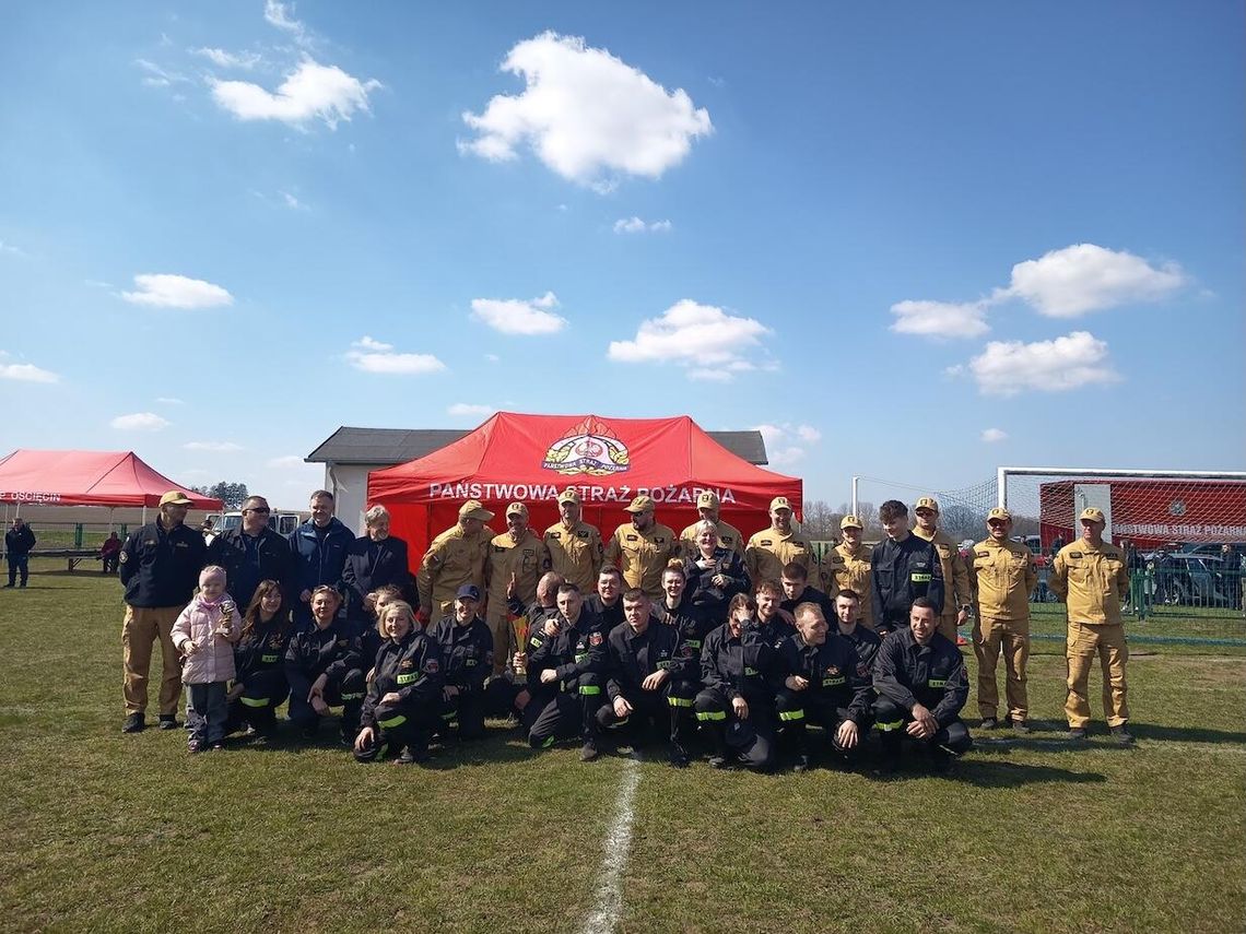 W Prusinowie: OSP powiatu gryfickiego rywalizowały w ćwiczeniu bojowym i sztafecie 7×50 m