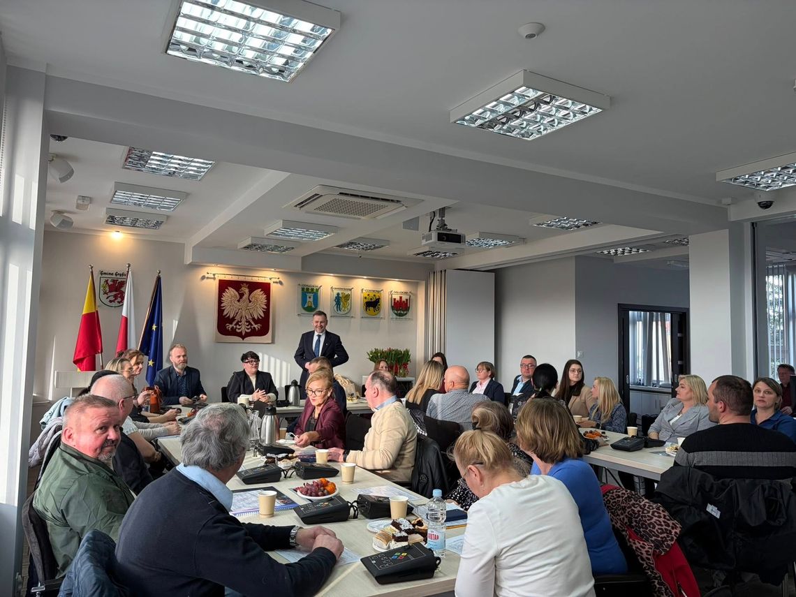 W Urzędzie Miejskim w Gryficach odbyło się spotkanie z okazji Dnia Sołtysa