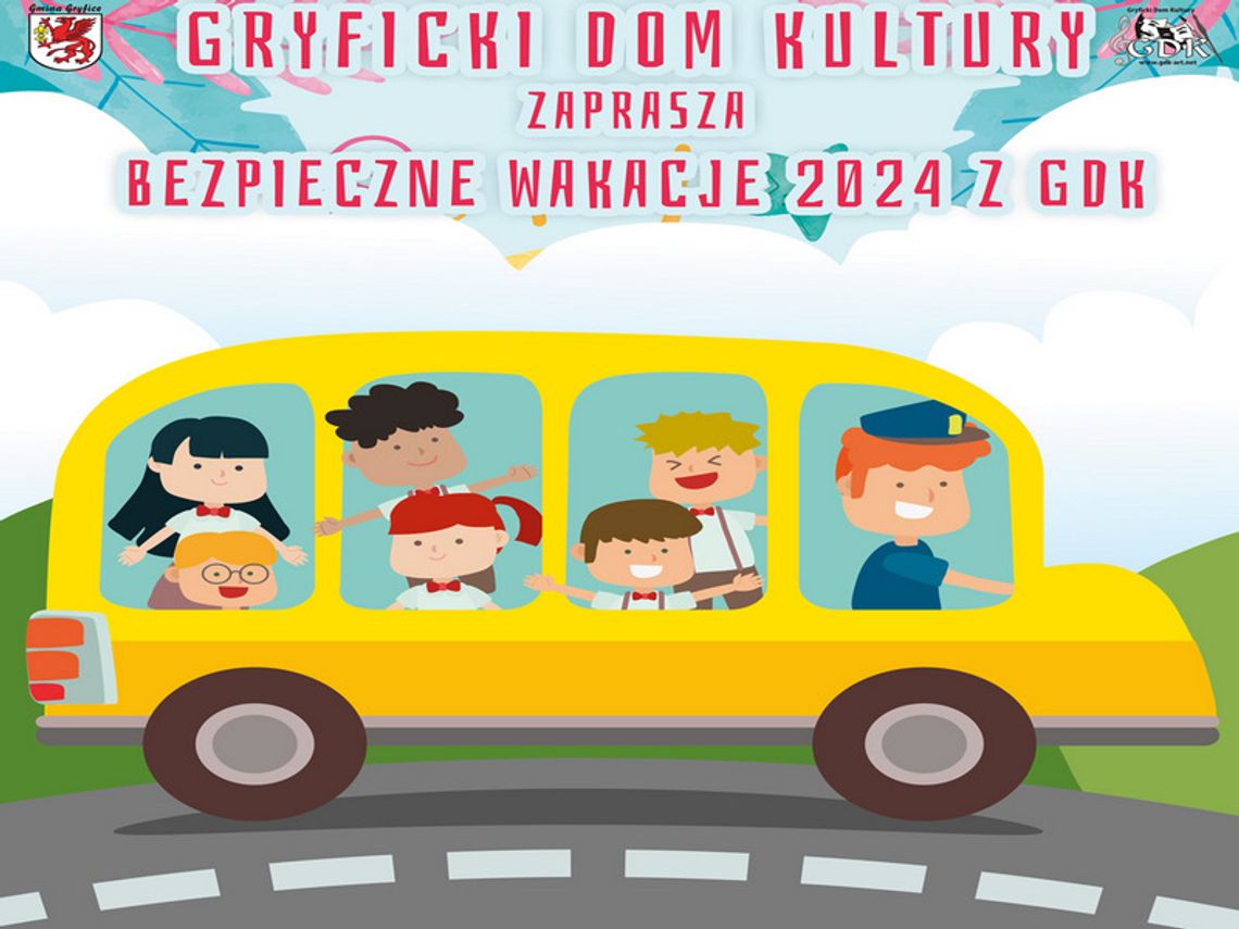 WAKACJE 2024 Z GDK – „POZNAJEMY GRYFICE I OKOLICE” wycieczka „SZLAKIEM DWÓCH BRAM” i „LETNIA AKADEMIA MŁODEGO MUZYKA” – wtorek 23 lipca