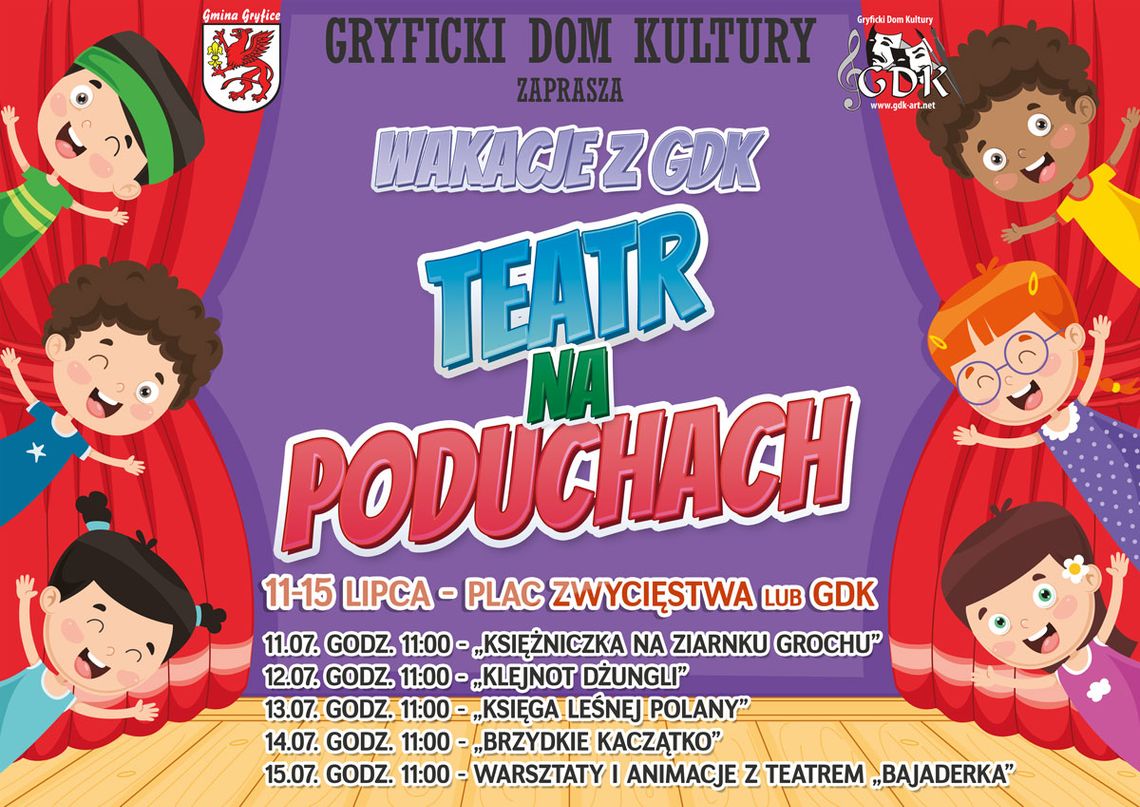 WAKACJE Z GDK - „TEATR NA PODUCHACH”