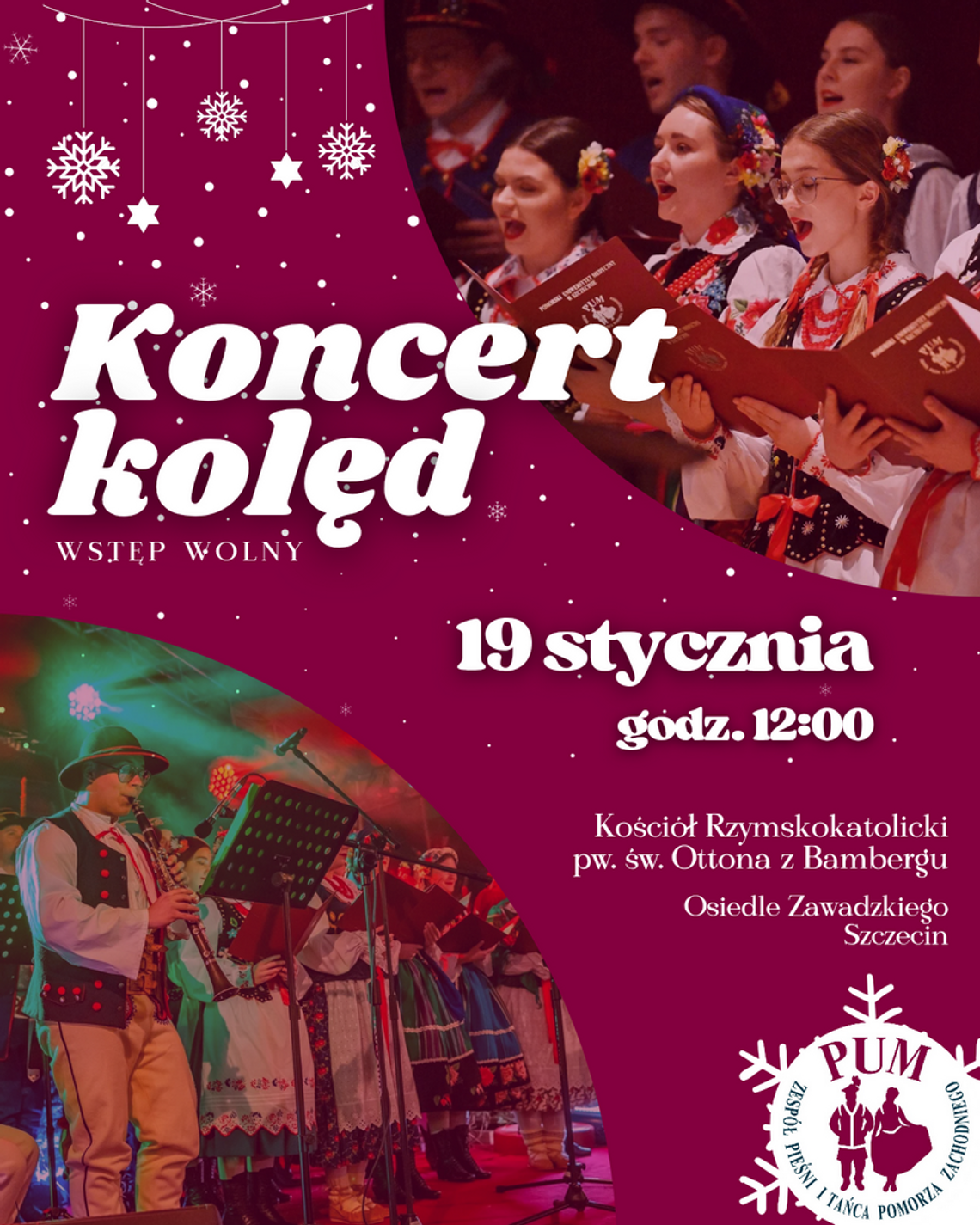 Wielka Szczecińskie Kolędowanie na szczecińskim Osiedlu Zawadzkiego