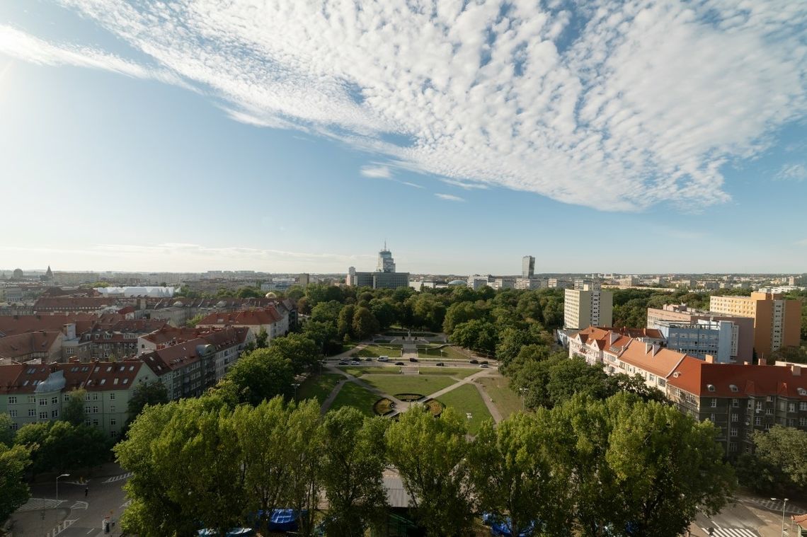 Wieża widokowa w gmachu Muzeum Narodowego w Szczecinie przy Wałach Chrobrego będzie czynna aż do końca października 2023 roku