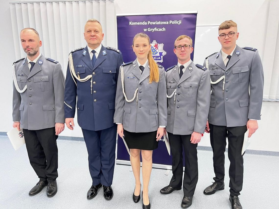 Wręczenie awansów na wyższe stopnie policyjne