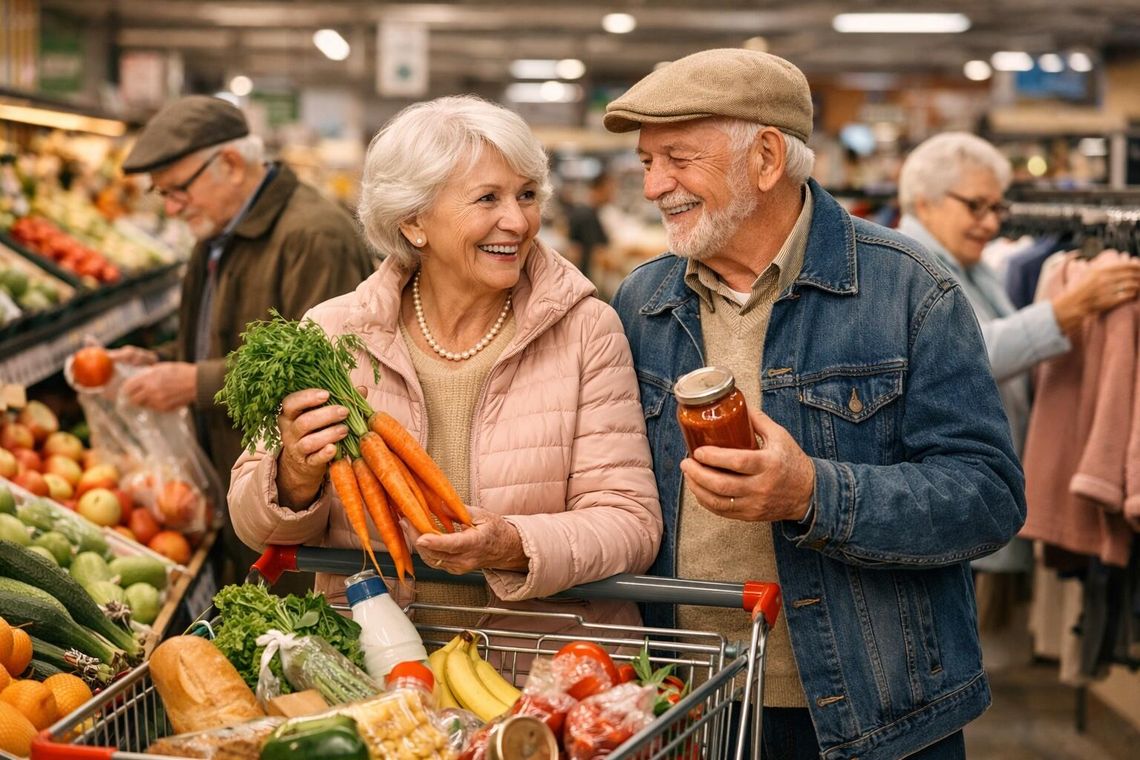 Wydatki seniorów na zakupach rosną, ale ich udział w budżecie spada. Widać też efekt trzynastej emerytury Wydatki seniorów na zakupach rosną, ale ich udział w budżecie spada. Widać też efekt trzynastej emerytury