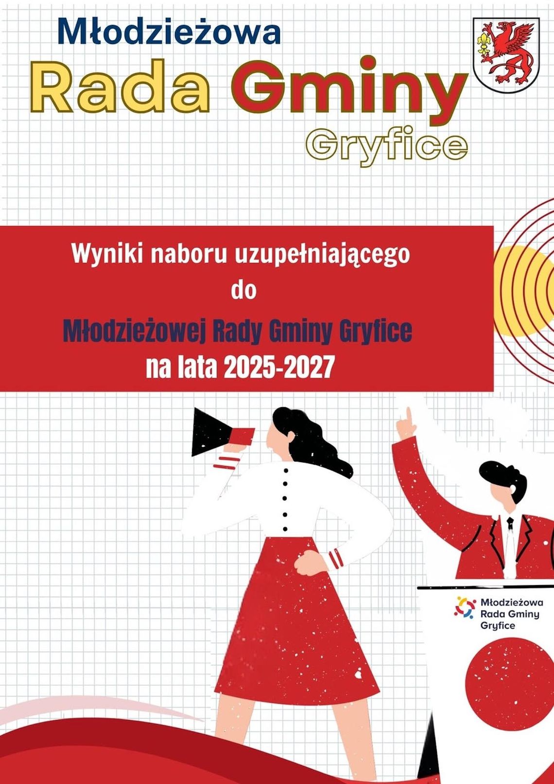Wyniki naboru uzupełniającego do Młodzieżowej Rady Gminy Gryfice na lata 2025–2027 Wyniki naboru uzupełniającego do Młodzieżowej Rady Gminy Gryfice na lata 2025–2027