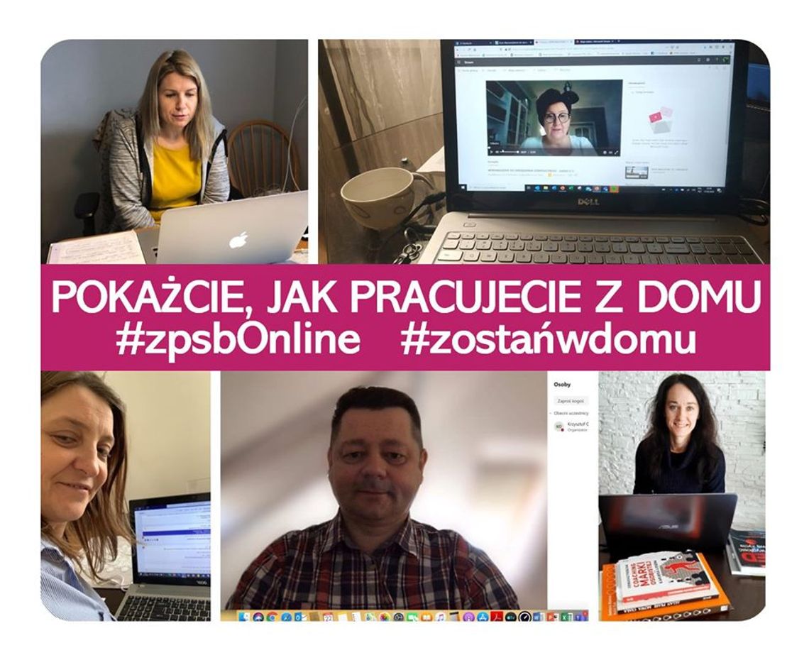 Wyzwanie przyjęte!  Zachodniopomorska Szkoła Biznesu prowadzi zajęcia całkowicie online