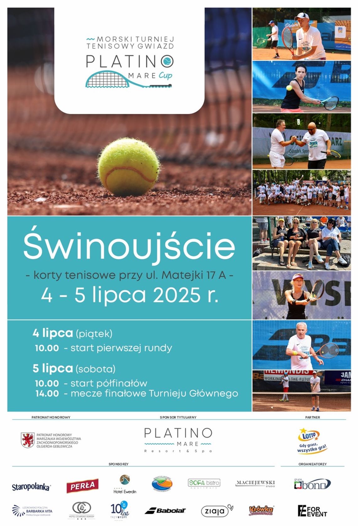 XXI Morski Turniej Tenisowy Gwiazd Platino Mare Cup