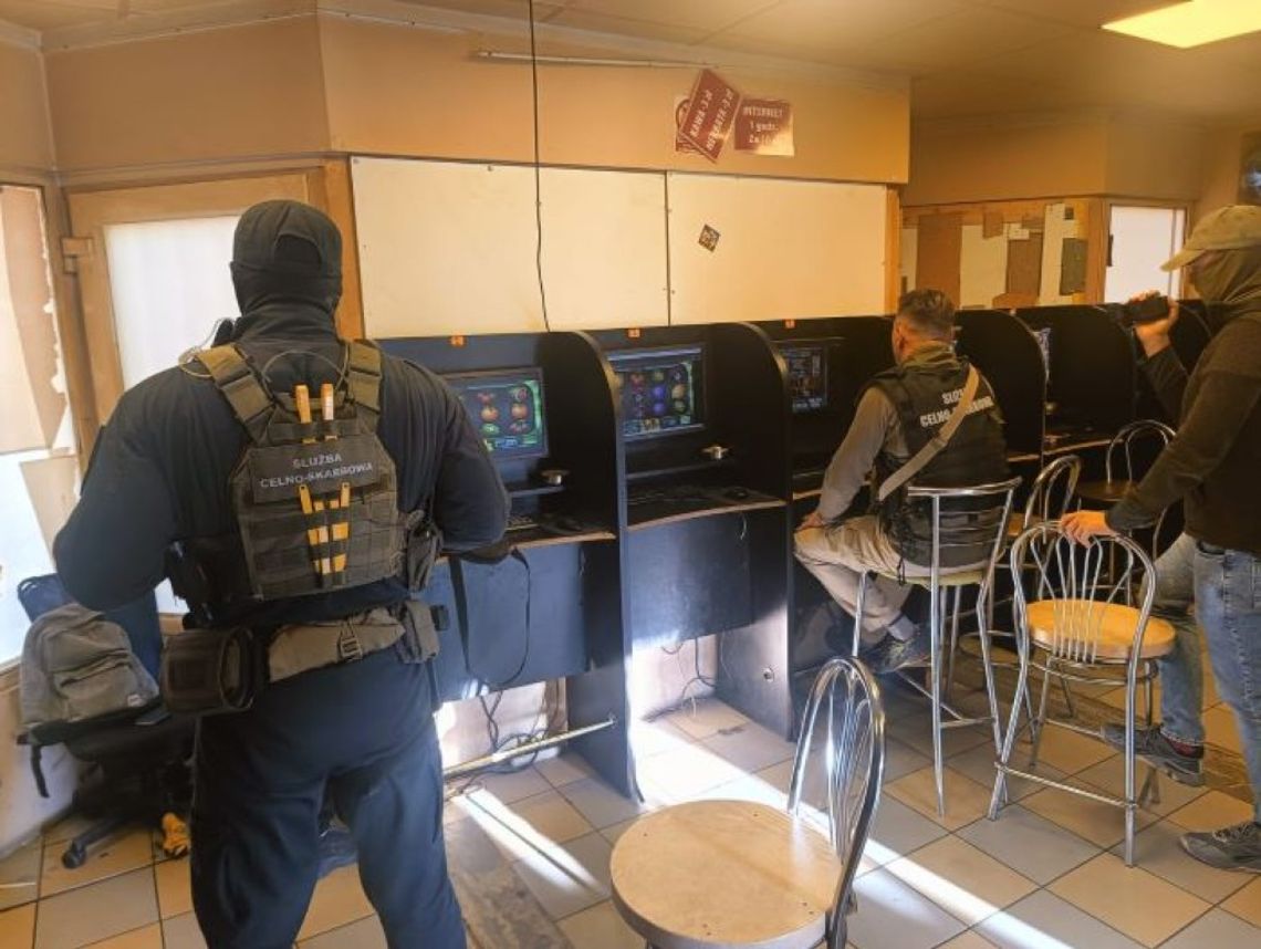 Zachodniopomorska KAS uderza w nielegalny hazard