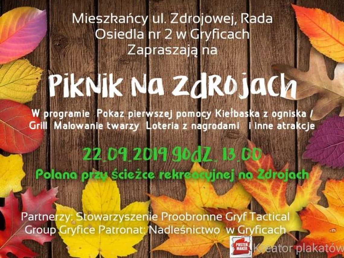 Zaproszenie:  Piknik na Zdrojach