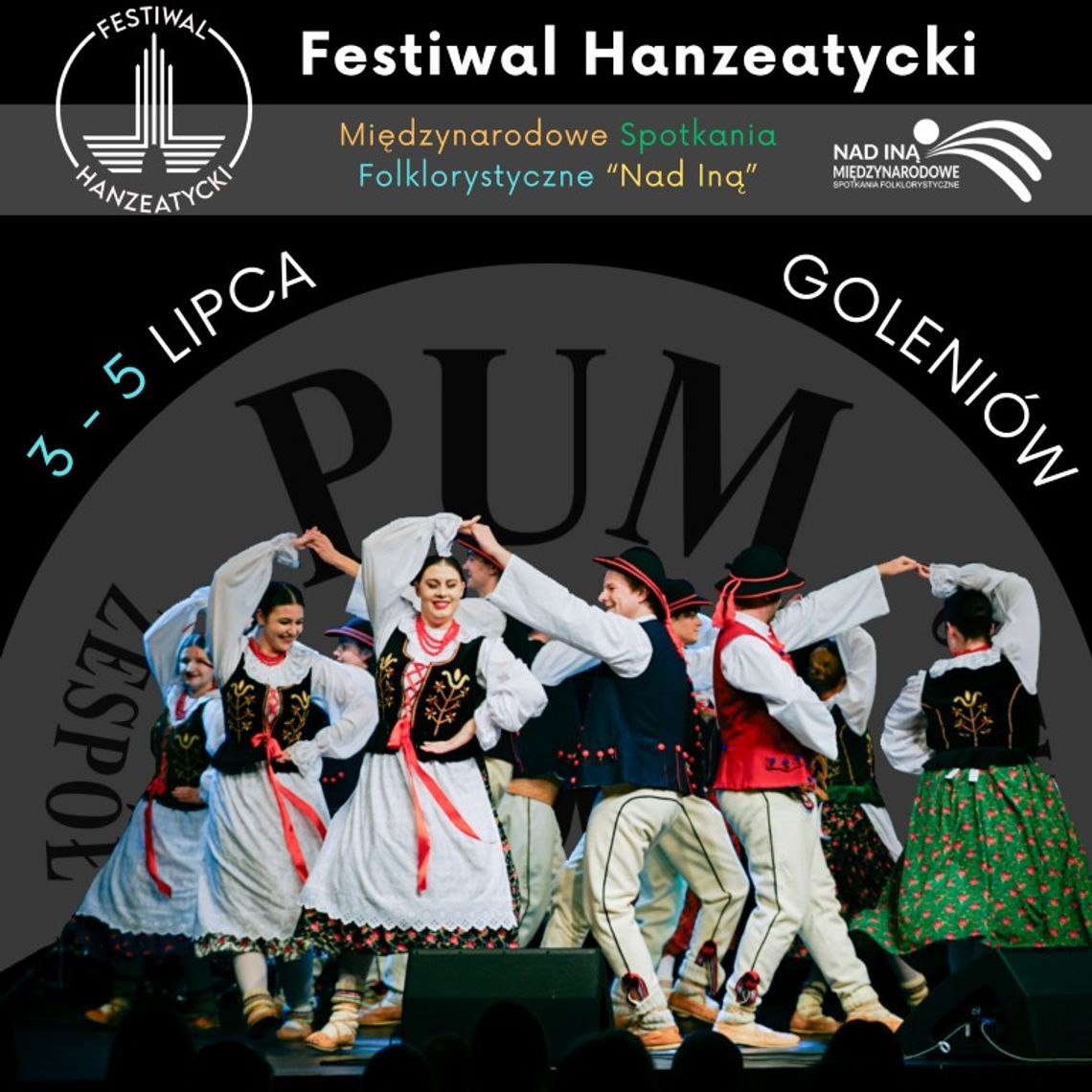 Zespół Pieśni i Tańca Pomorza Zachodniego PUM będzie reprezentował Szczecin, Pomorze Zachodnie i Pomorski Uniwersytet Medyczny w Szczecinie.