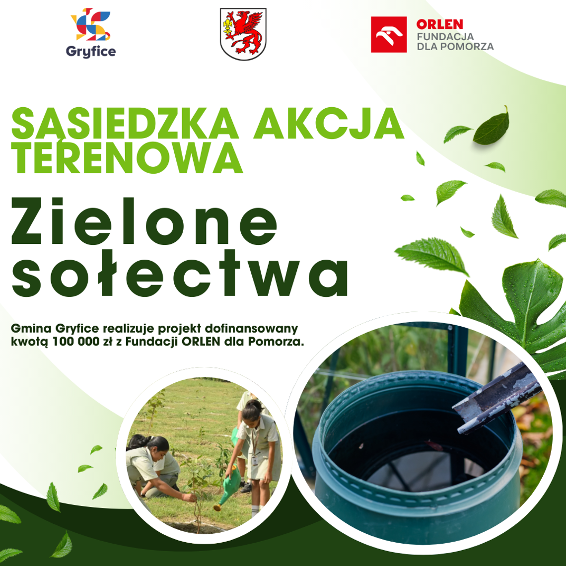 Zielone sołectwa – sąsiedzka akcja terenowa w Gminie Gryfice