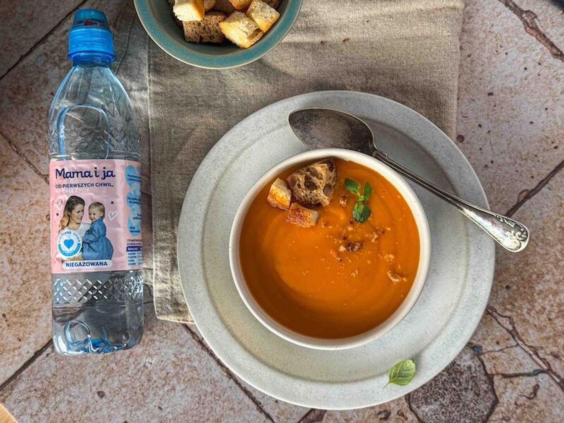 Zupa krem z marchewki i pomarańczy