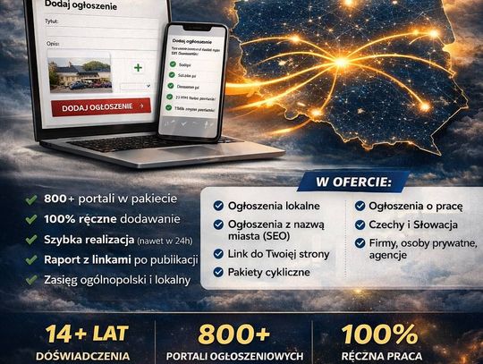 Jedno ogłoszenie. Setki portali. Więcej klientów Jedno ogłoszenie. Setki portali. Więcej klientów