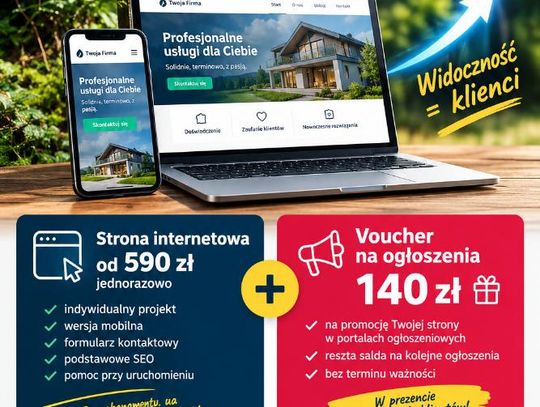 Zaprojektujemy stronę i od razu wypuścimy ją w świat