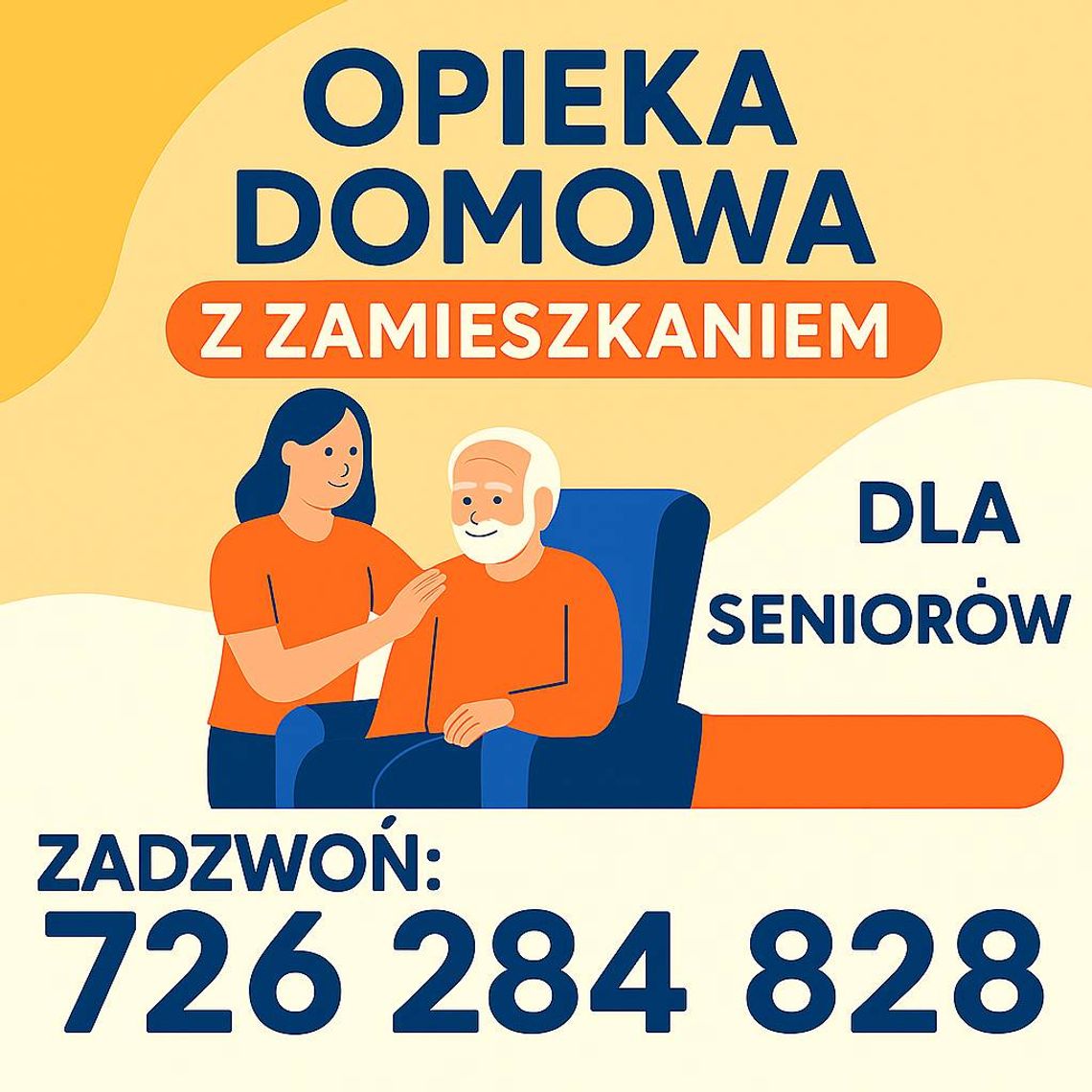 Całodobowa opieka seniora z zamieszkaniem Szczecin Zamów opiekę