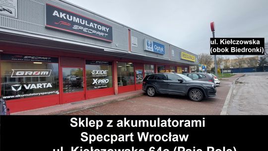 Akumulatory Specpart Wrocław Kiełczowska 64c