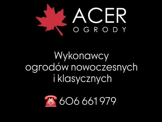 ACER OGRODY Białystok - Projektowanie - Zakładanie - Pielęgnacja i Nawadnianie ogrodu
