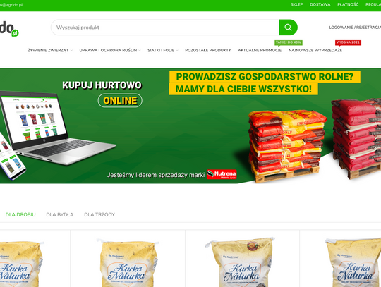 Agrido.pl - wszystko do gospodarstwa rolnego! 