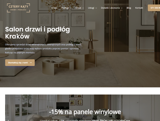 Cztery Kąty - salon drzwi i podłóg