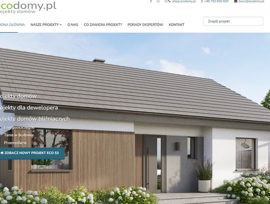Ecodomy - Projekty domów