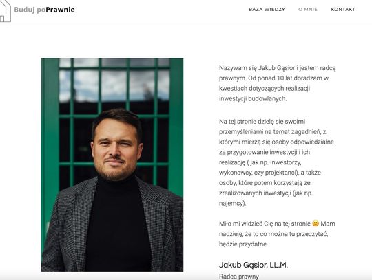 Jakub Gąsior Kancelaria Radcy Prawnego