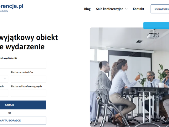 Mojekonferencje.pl  - sale konferencyjne