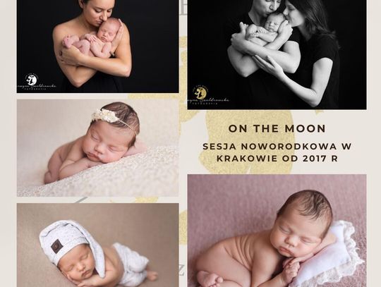 On The Moon Katarzyna Szołdrowska Fotografia noworodkowa