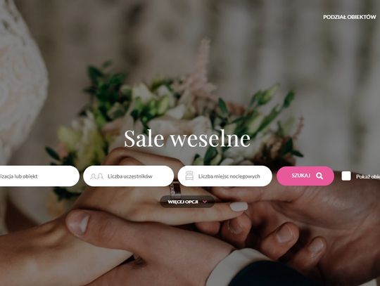 SaleWeselne.com - znajdź sale na wesele