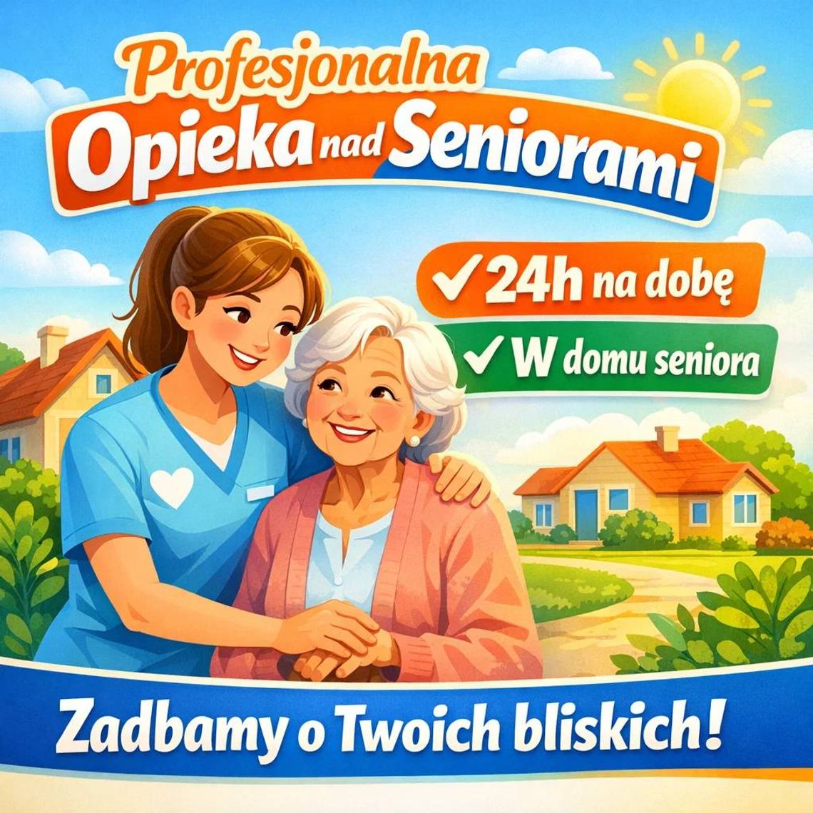 Całodobowa opieka nad seniorami w domu