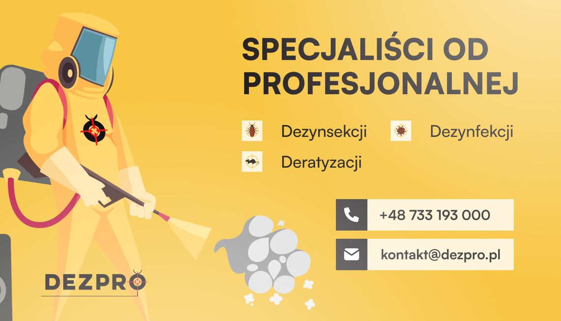 DEZPRO | Dezynsekcja Warszawa | Dezynfekcja | Deratyzacja | Odpluskwianie