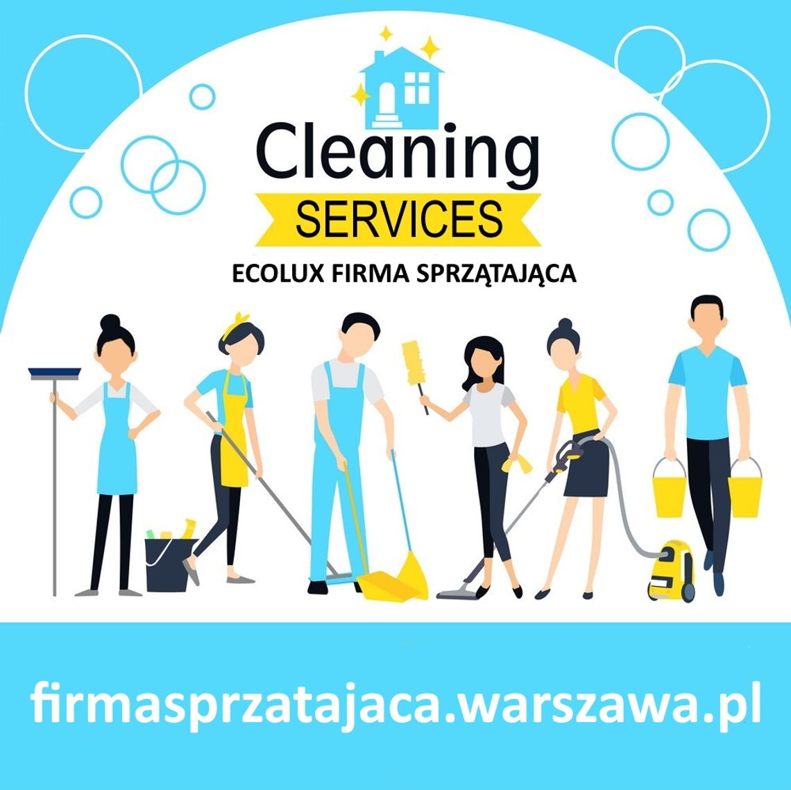 Firma sprzątająca Ecolux sprzątanie biur Warszawa