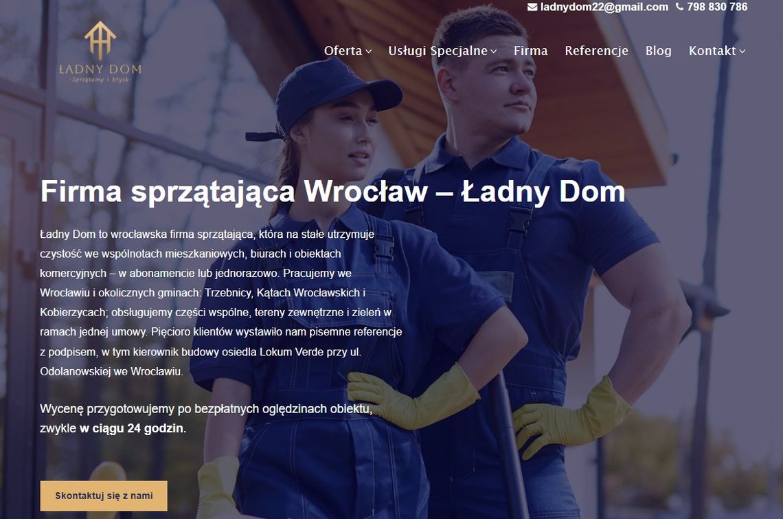 Firma Sprzątająca Ładny Dom