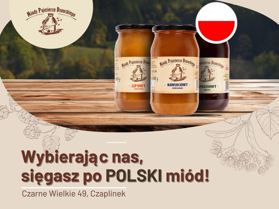 Miody Pojezierza Drawskiego - Miód Zachodniopomorskie