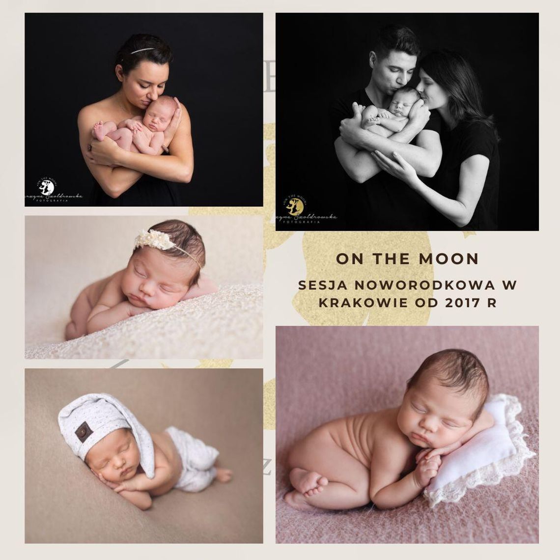 On The Moon Katarzyna Szołdrowska Fotografia noworodkowa