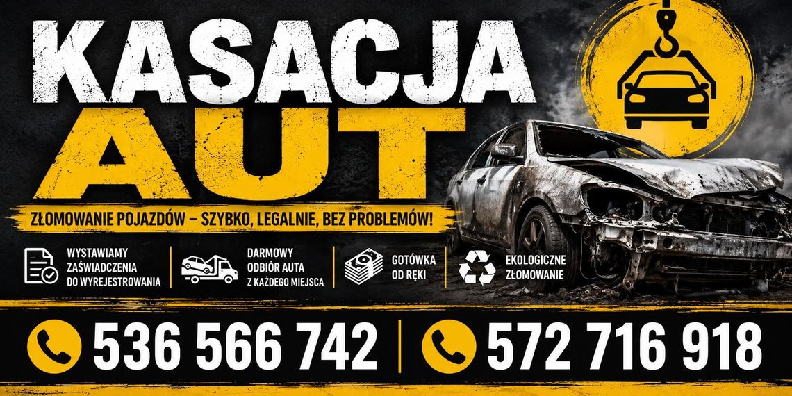 Skup Aut, Kasacja Aut, Auto Kasacja Siedlce